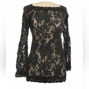 Victoria's Secret Black Dress / Off Shoulder Top Vintage Y2K